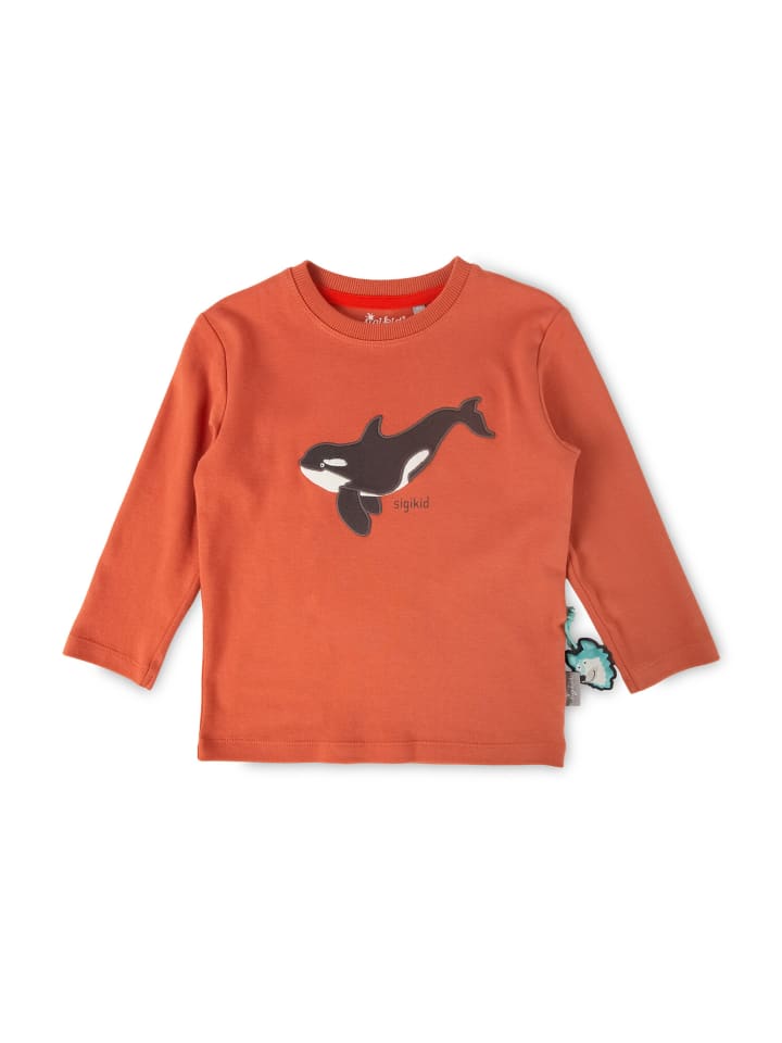 Sigikid Langarmshirt Polar Expedition in rot günstig kaufen 122