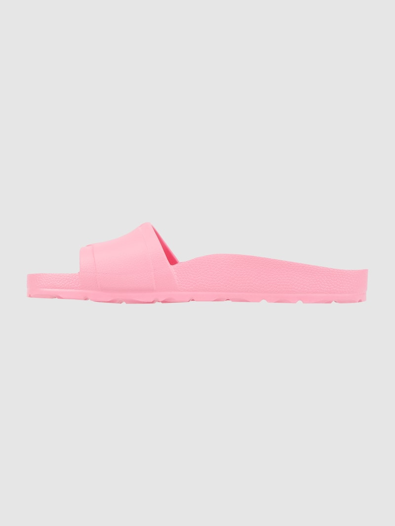 Slides aus Gummi Modell 'Reiko' in pink