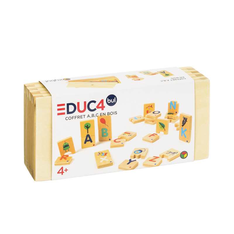 Coffret A,B,C en bois Oxybul