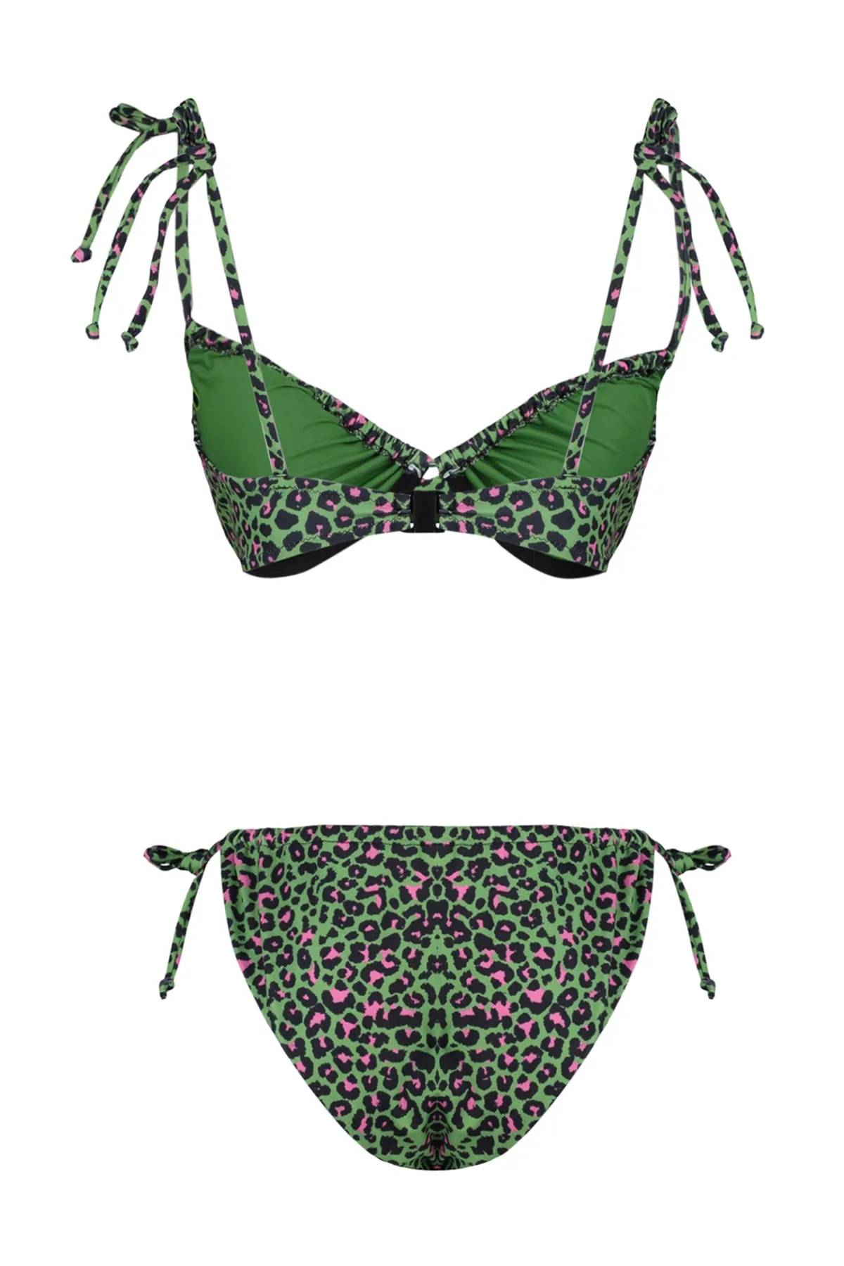 Trendyol Collection  Bikini-Set - Grün - Unifarben