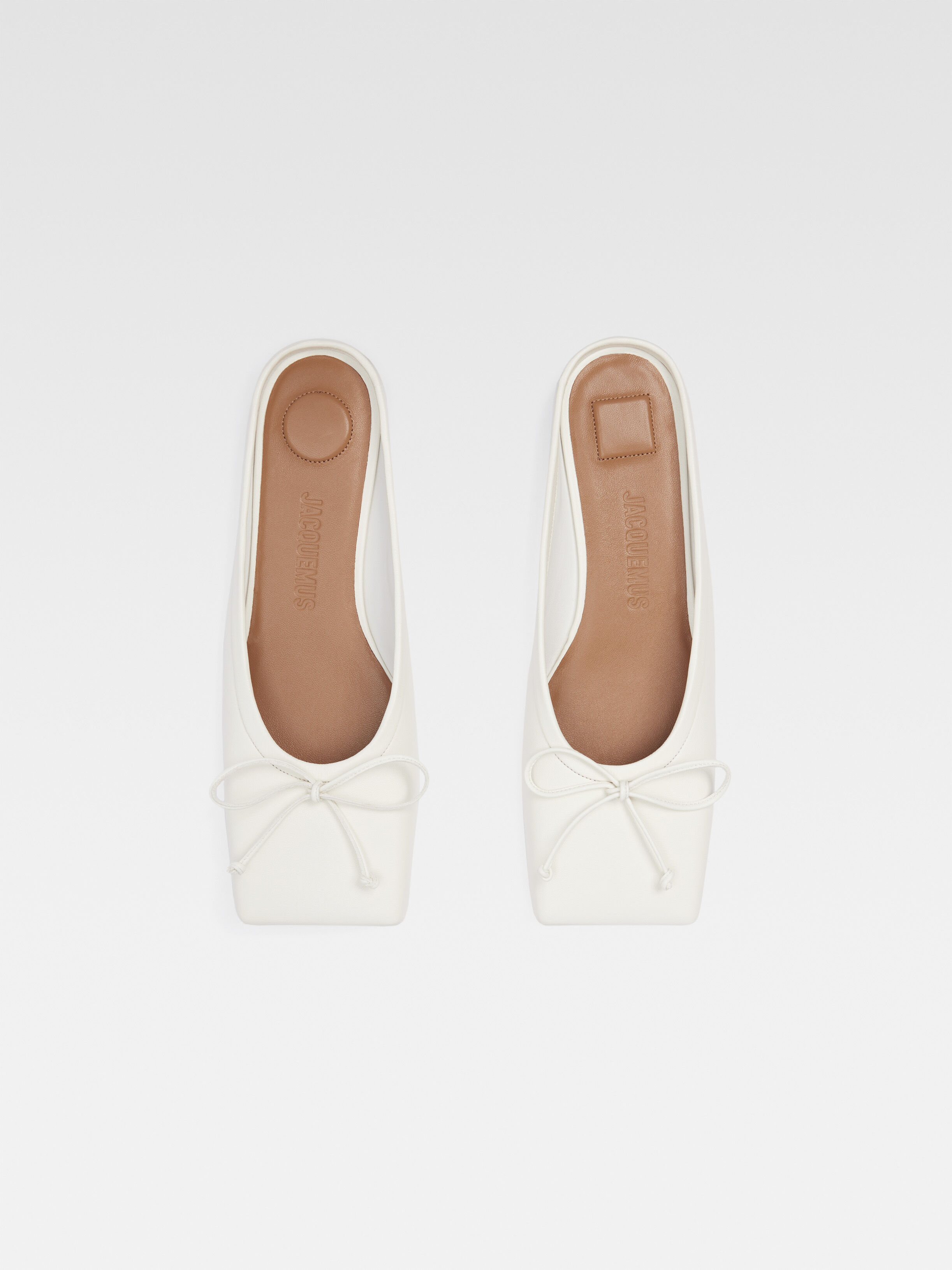 Les mules plates Ballet