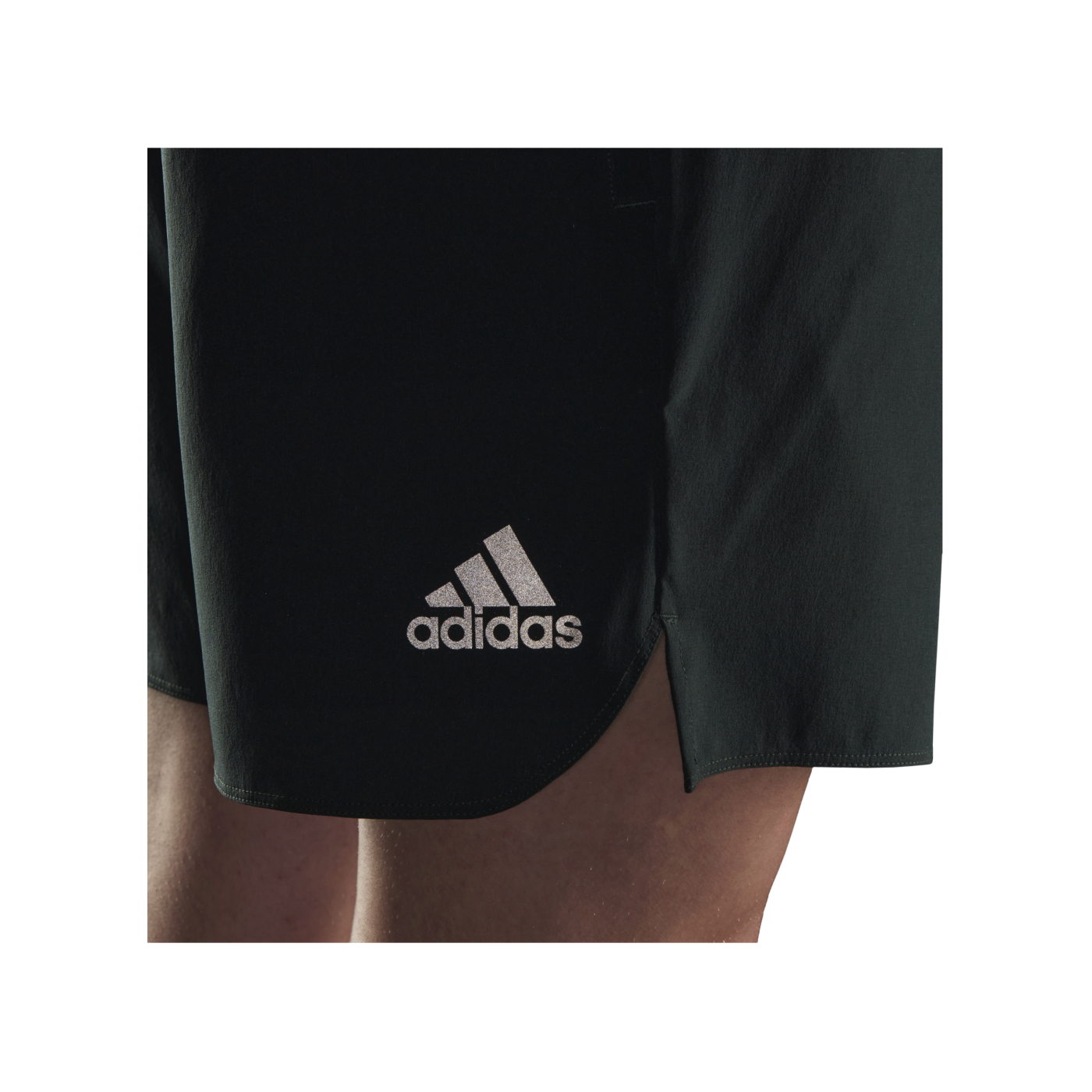 adidas RN 3B Short Running Grün