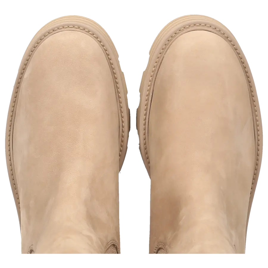 305 SOBE - Chelsea Boots DIZZY Nubukleder - beige
