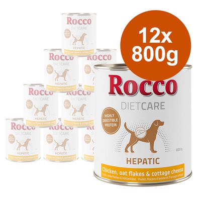 Rocco Diet Care Hepatic Huhn mit Haferflocken & Hüttenkäse 800g