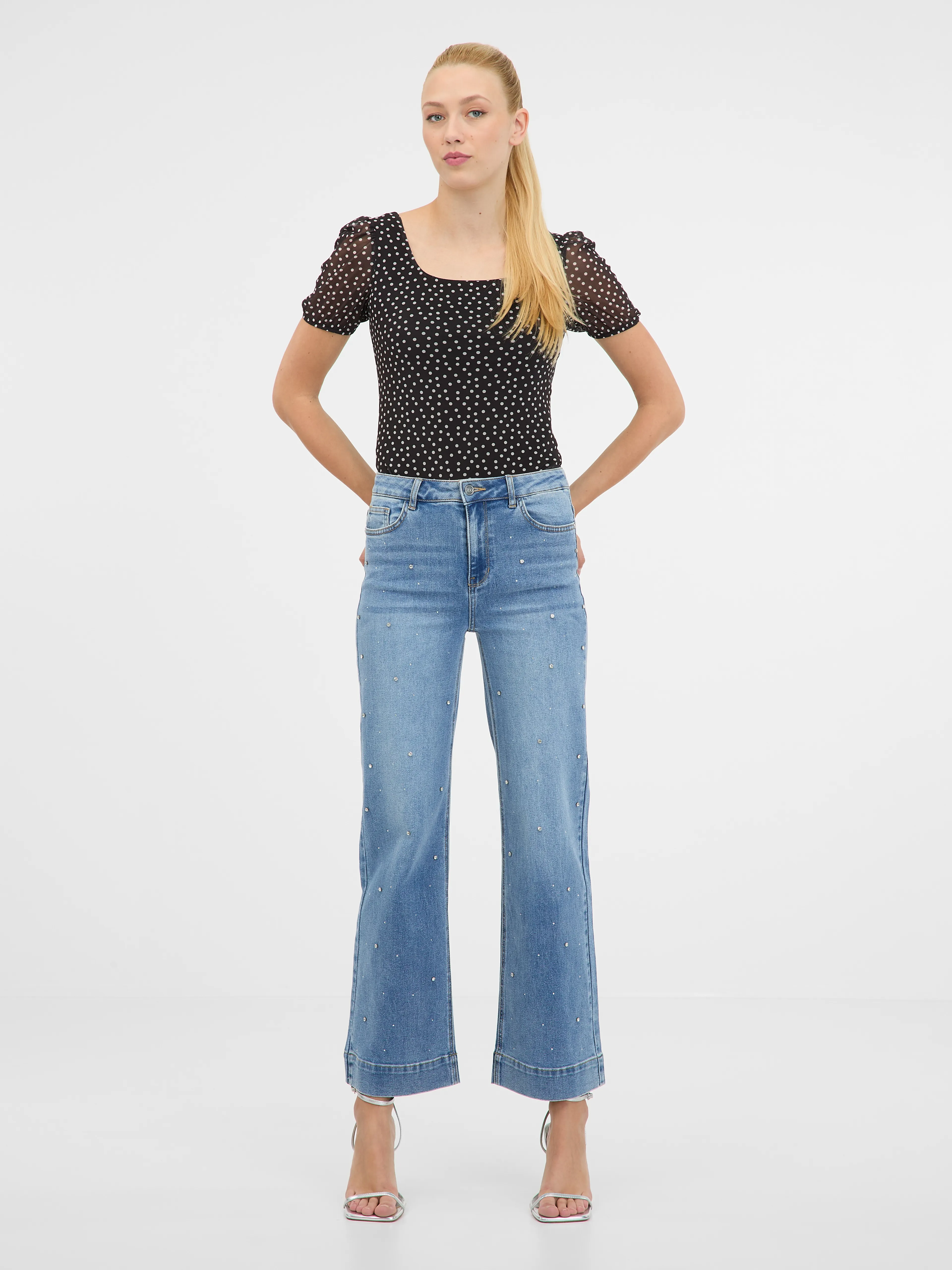 Schwarze Bluse ORSAY