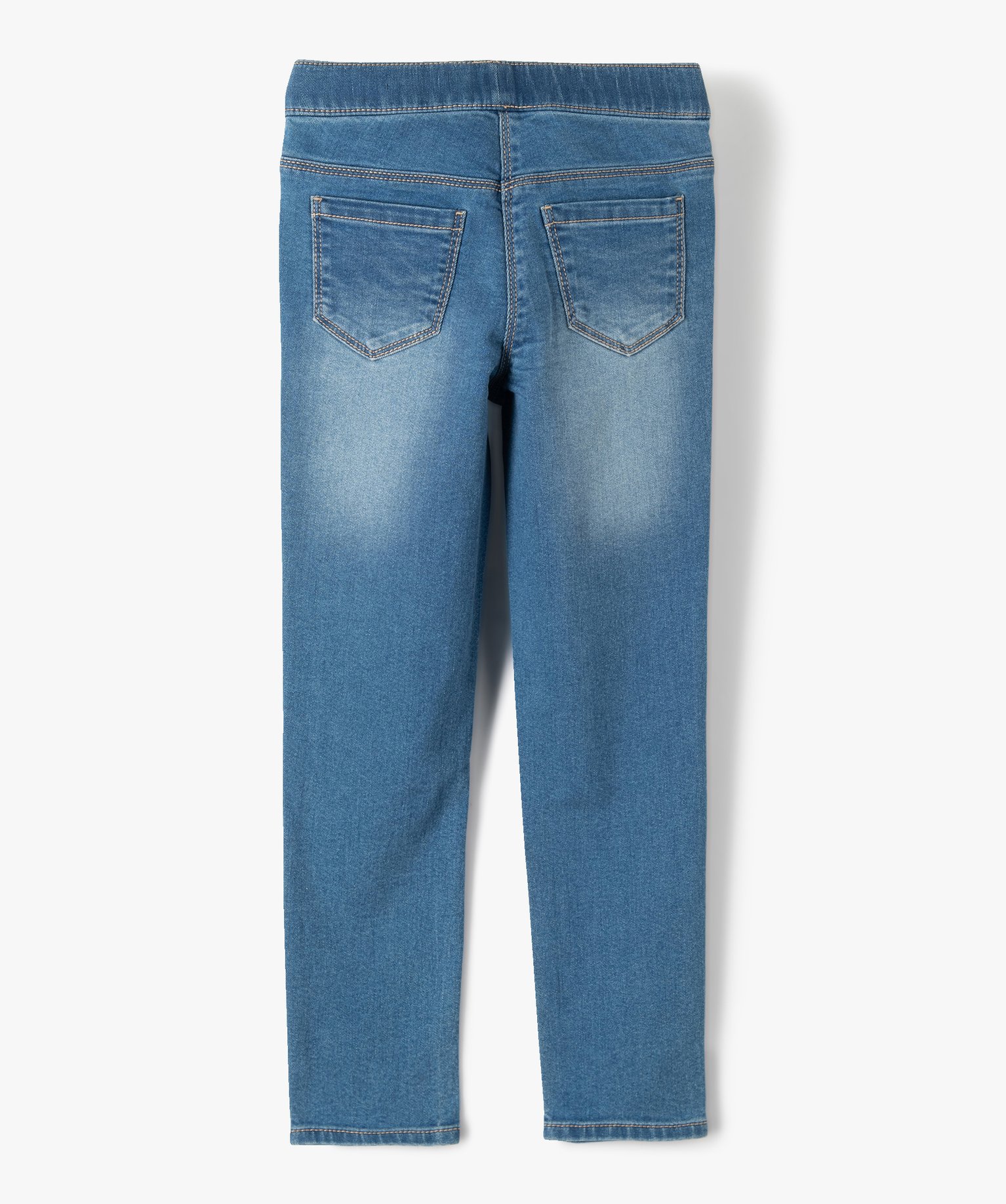 Jegging fille légèrement délavé stone | GEMO