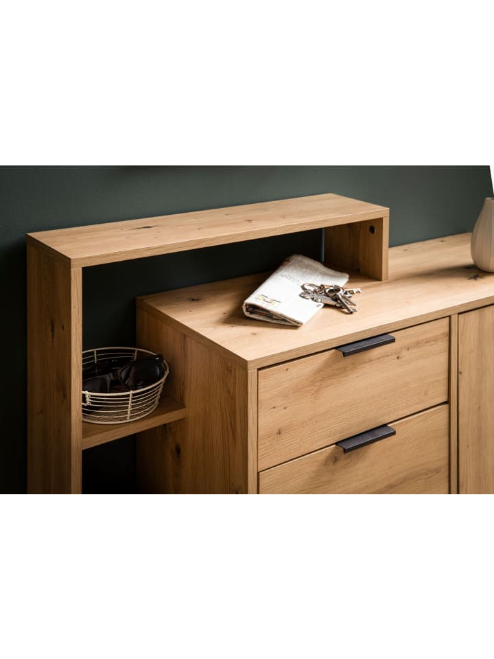 KADIMA DESIGN Schuhschrank Eiche-Dekor 98x110x30 cm Schuhkipper Geschlossen, günstig kaufen onesize