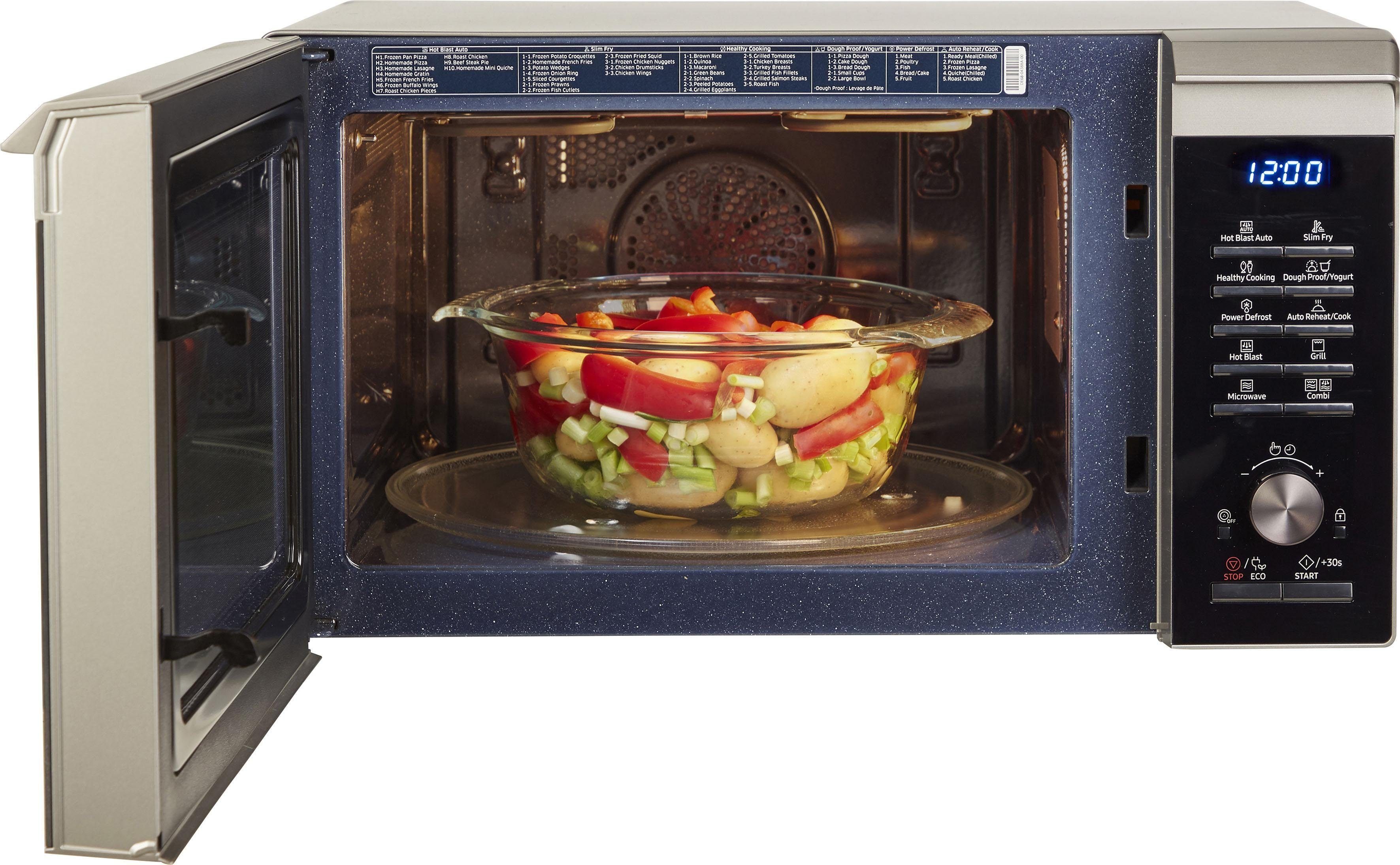 Samsung Mikrowelle MW6000 MC28M6035CS/EG, Grill und Heißluft, 28 l