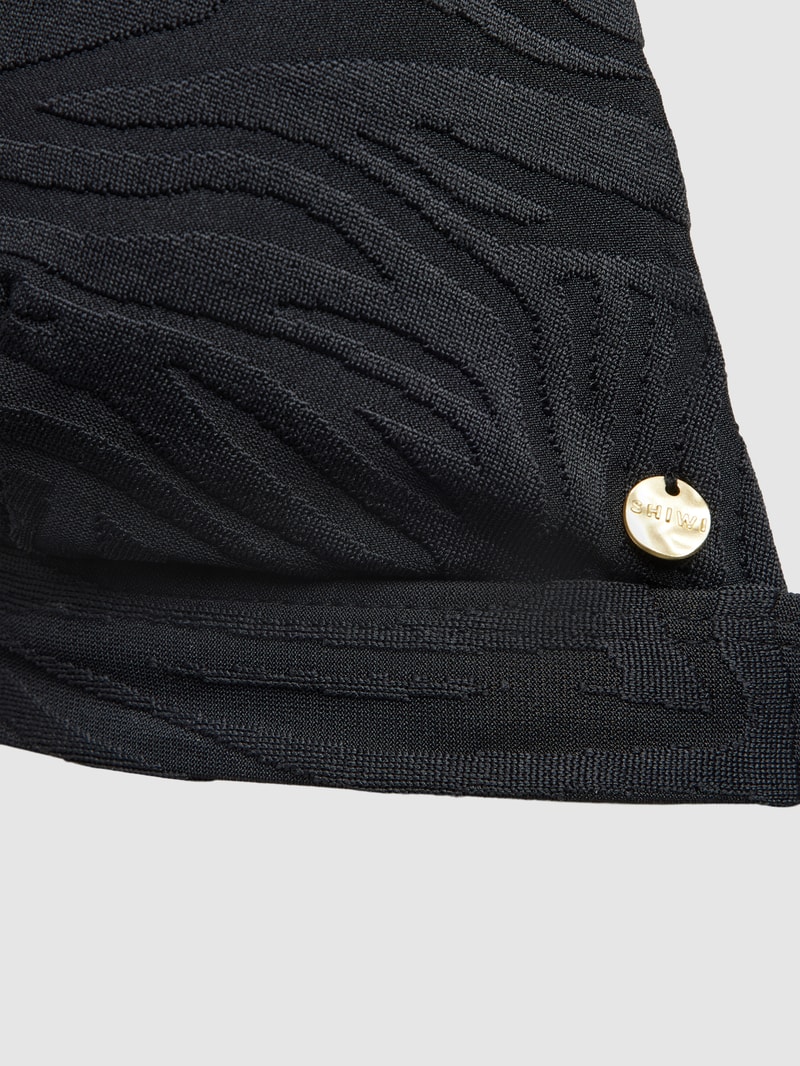 Bikini-Oberteil in Triangel-Form Modell 'AMY' in schwarz