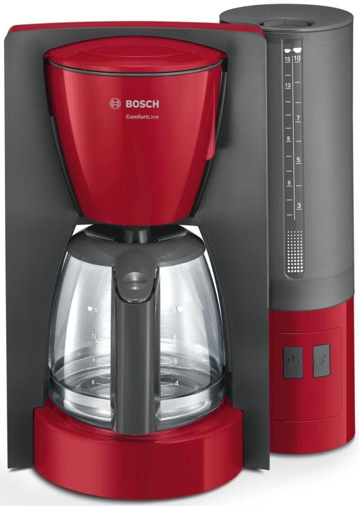 BOSCH Filterkaffeemaschine ComfortLine TKA6A044, 1,25l Kaffeekanne, Papierfilter 1x4