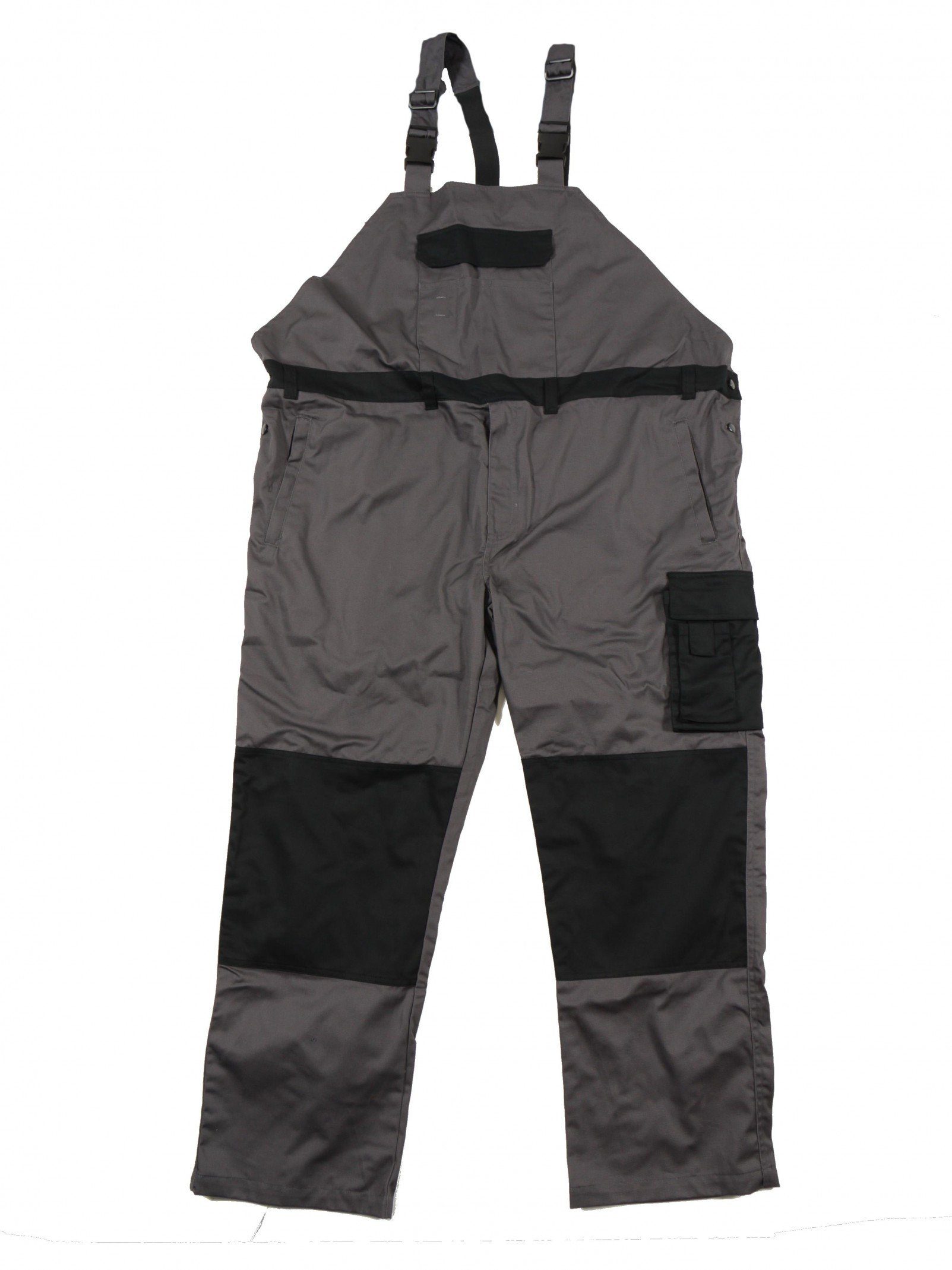 marc & mark Arbeitslatzhose Arbeitshose, Latzhose in großen Größen, Übergrößen, anthrazit