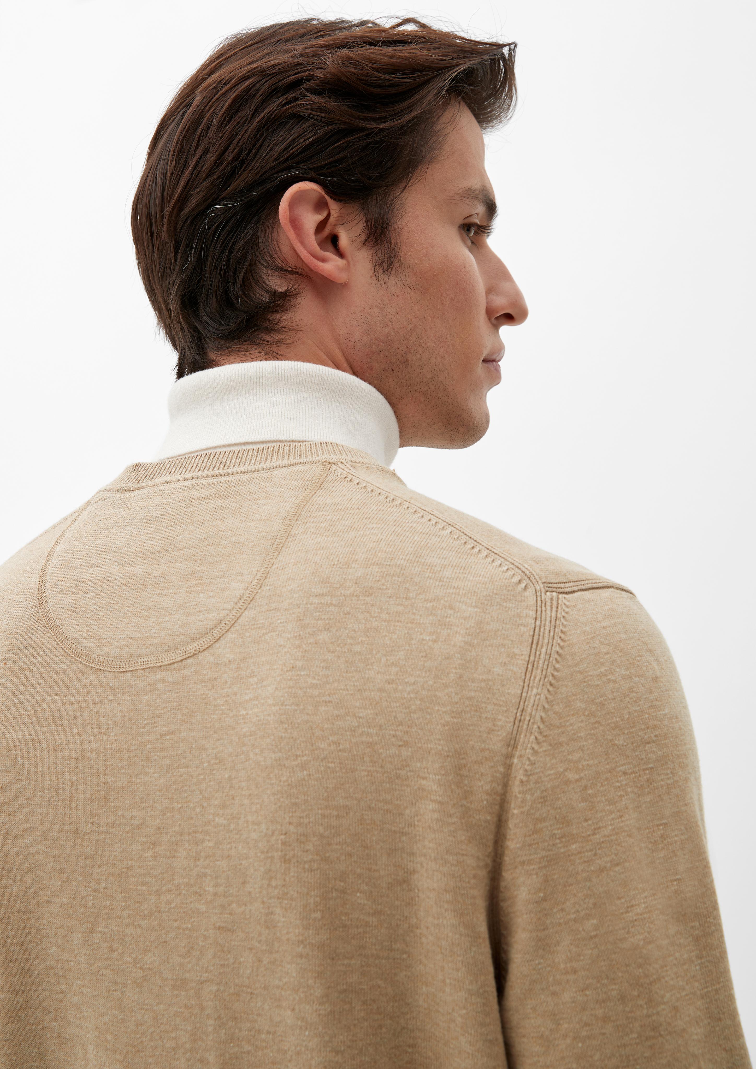 Strickpullover in melierter Optik  2124549-82W0
