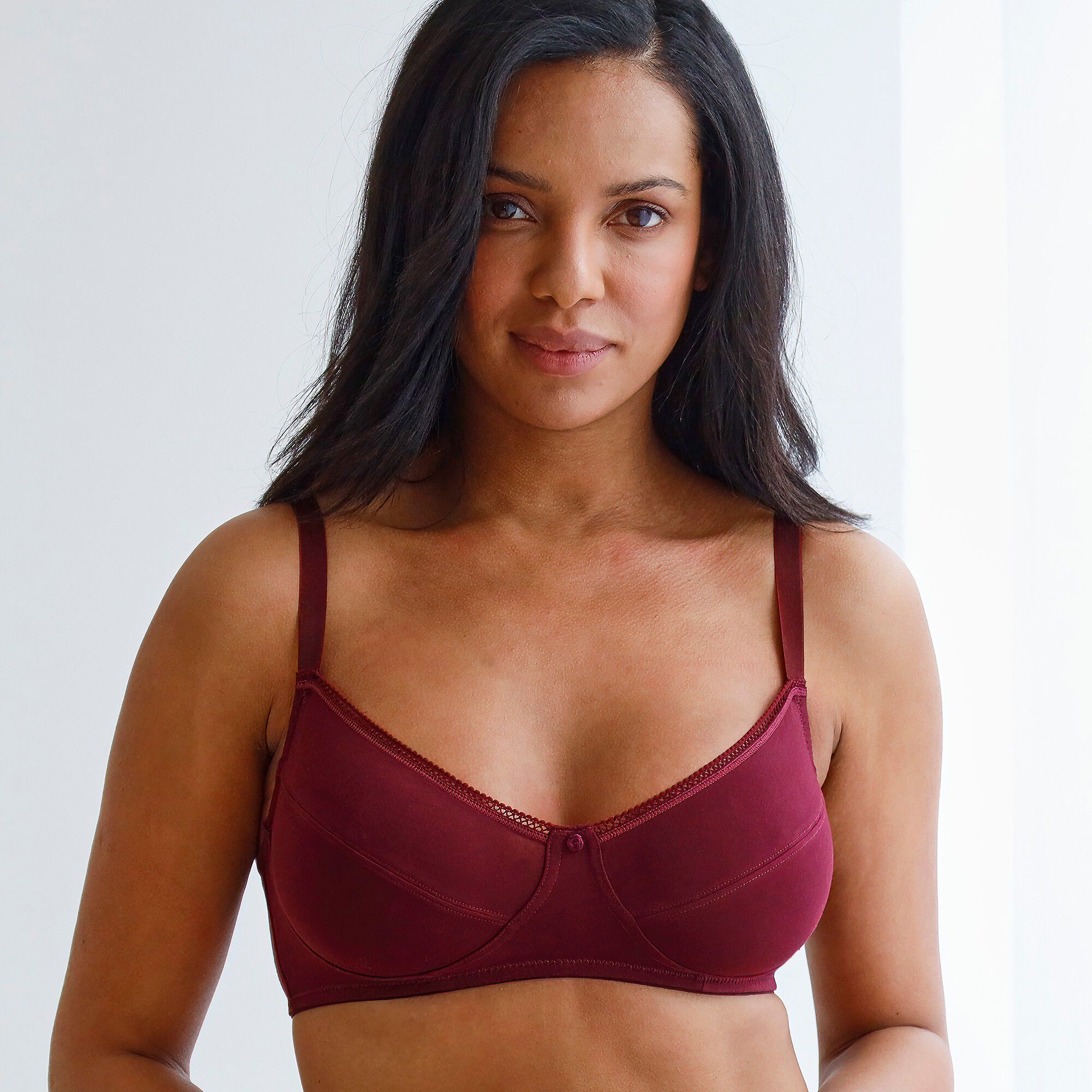 Soutien-gorge coton stretch sans armatures