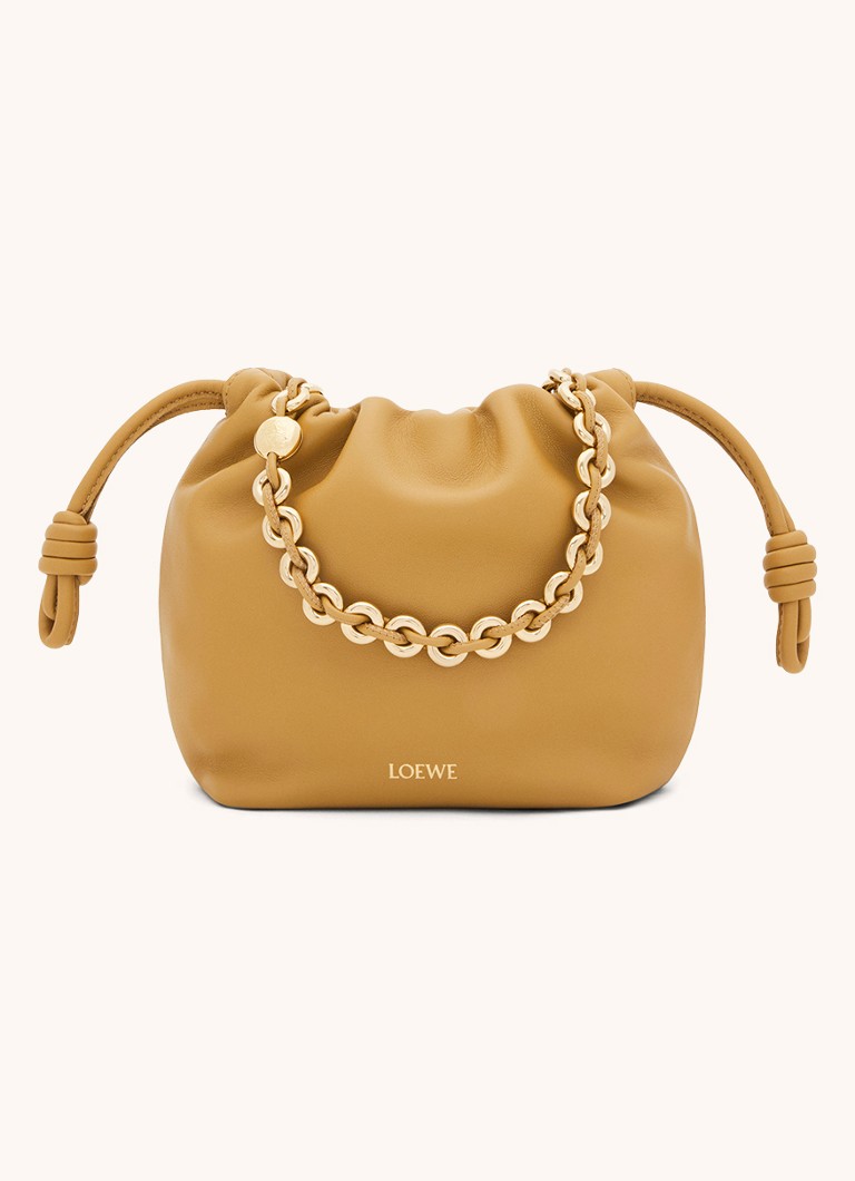 LOEWE Flamenco Mini sajūga soma no jēra ādas