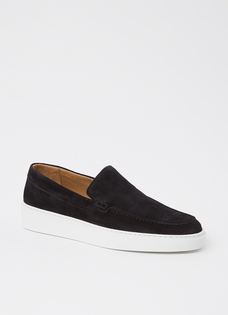 Mocasini Giorgio Clean Cup din piele întoarsă