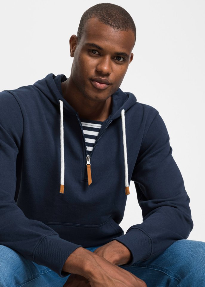 Kapuzensweatshirt mit Komfortschnitt