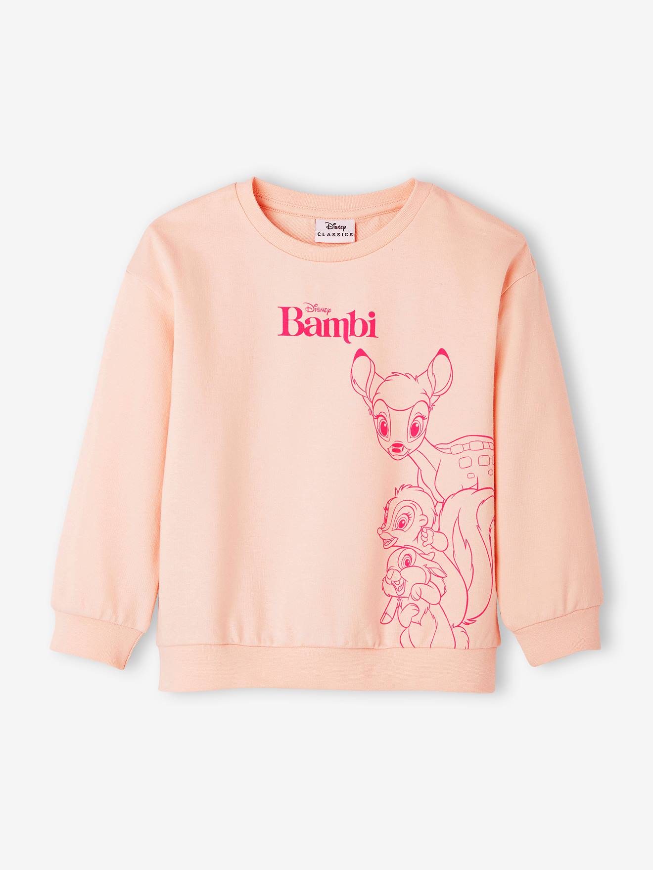 Disney Kinder Sweatshirt Disney BAMBI - altrosa