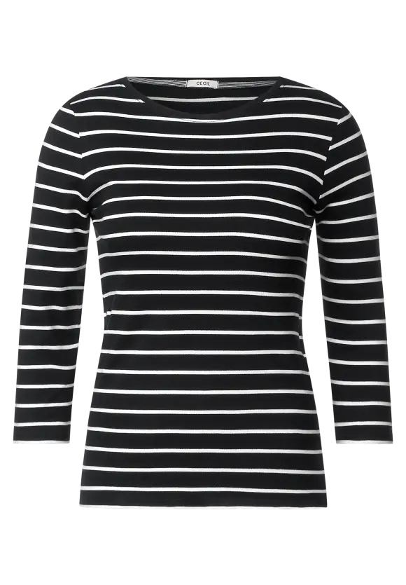 CECIL Shirt mit Streifenmuster