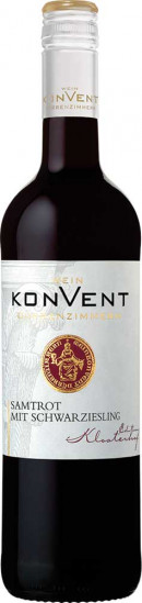 2022 Klosterhof Samtrot mit Schwarzriesling lieblich - Weinkonvent Dürrenzimmern eG
