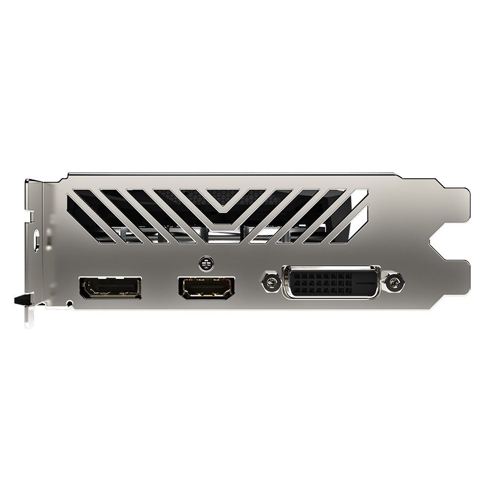 Gigabyte GeForce® GTX 1650 D6 WINDFORCE OC 4G Grafikkarte (4 GB, GDDR6)
