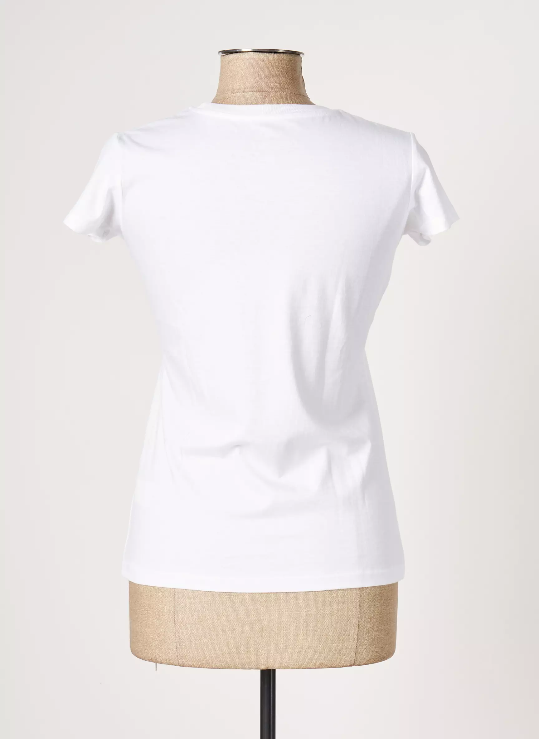 Ky Kas Tshirts Femme couleur blanc