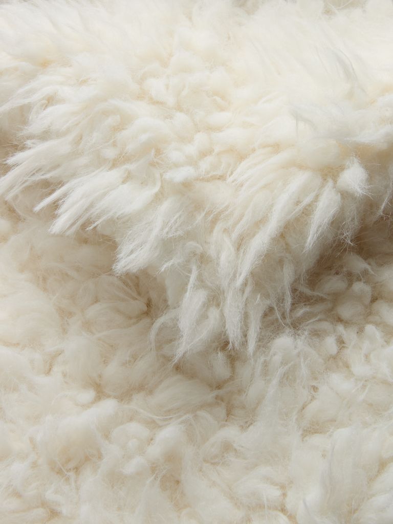 BALLBLOM BALLBLOM fur blanket 130x180 white