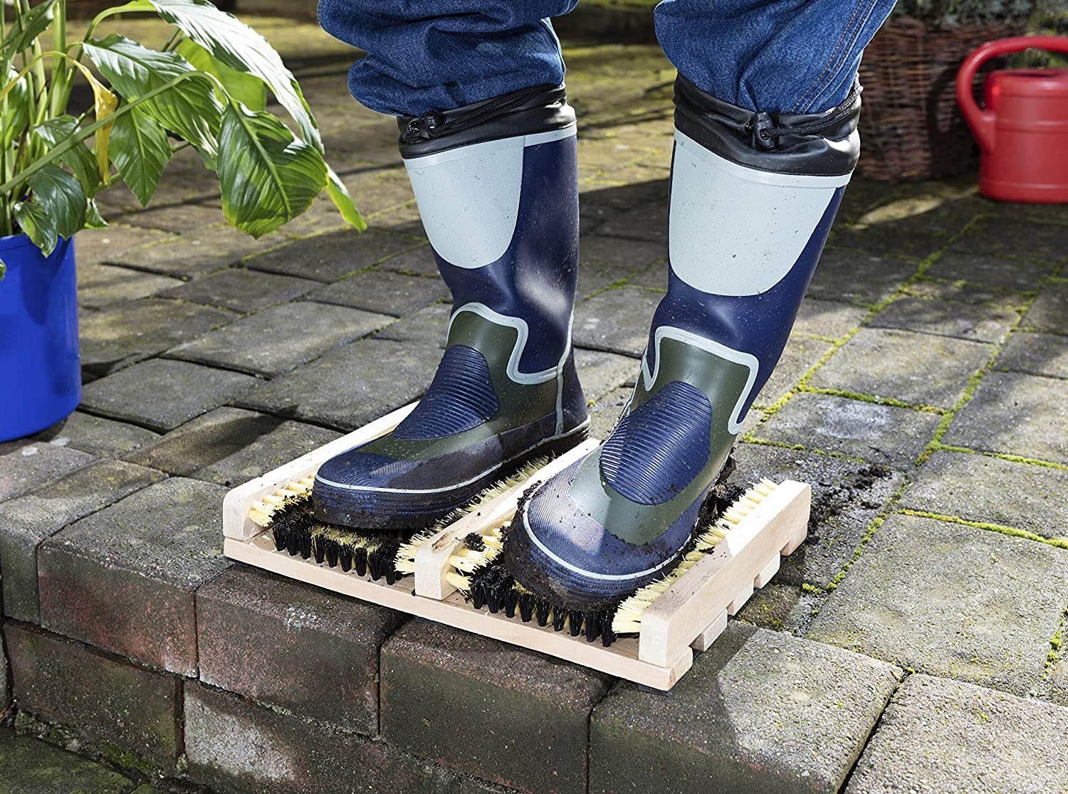 Schmitt Schuhbedarf Schuhabtropfschale (1-tlg), Fußabtreter, (Schuhreinigungs-Gerät), nie mehr Schmutz ins Haus tragen
