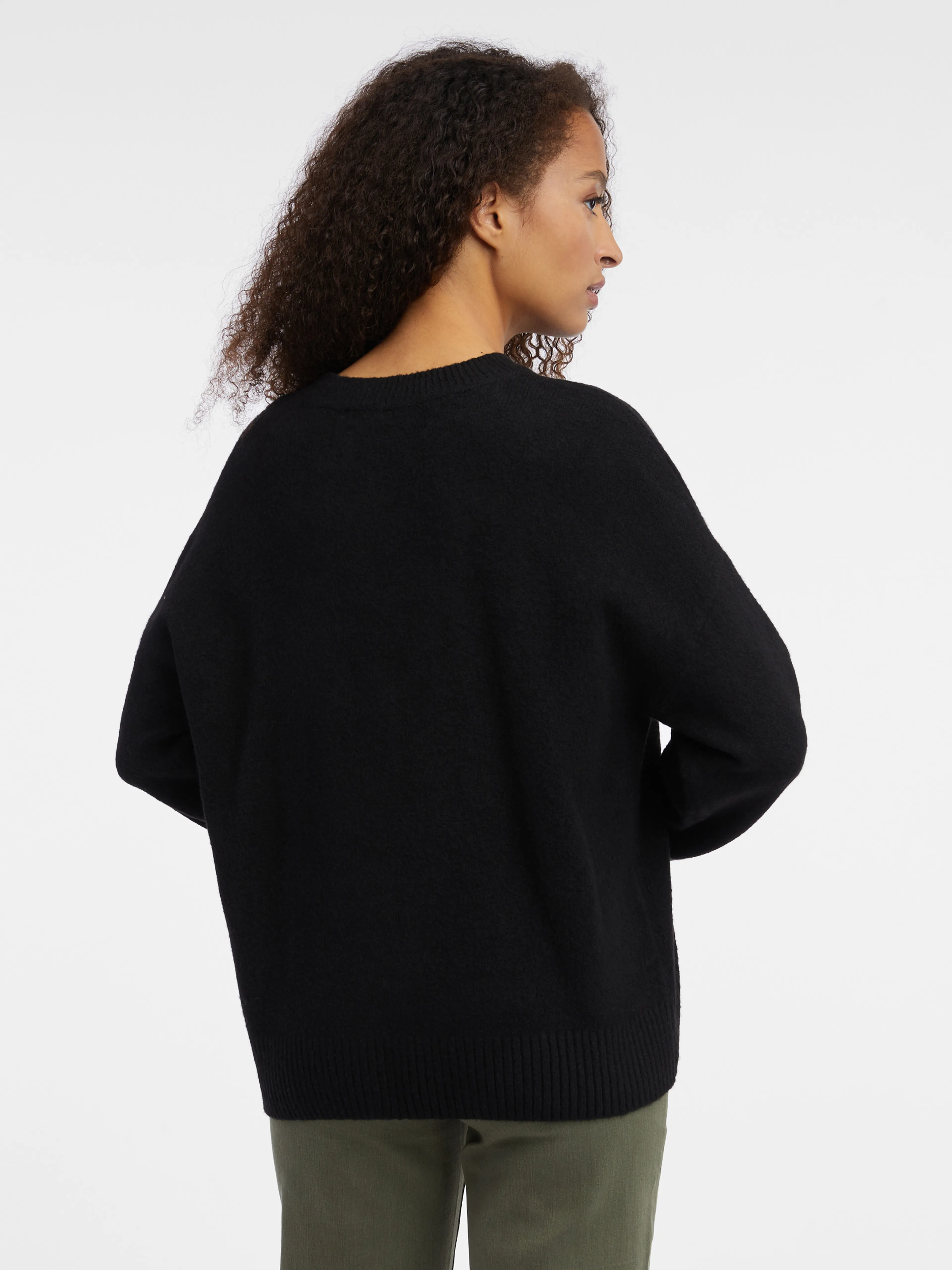 Schwarzer Damenpullover ORSAY