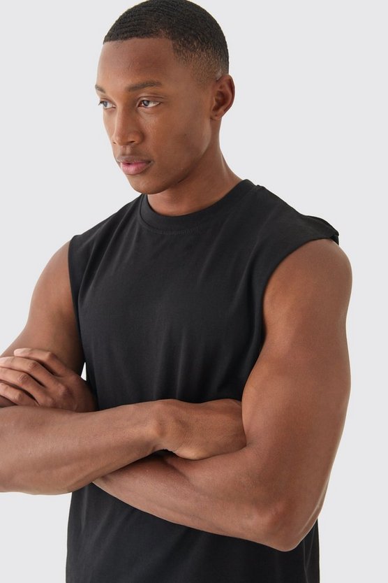 Basic Tanktop mit weiten Armlöchern
