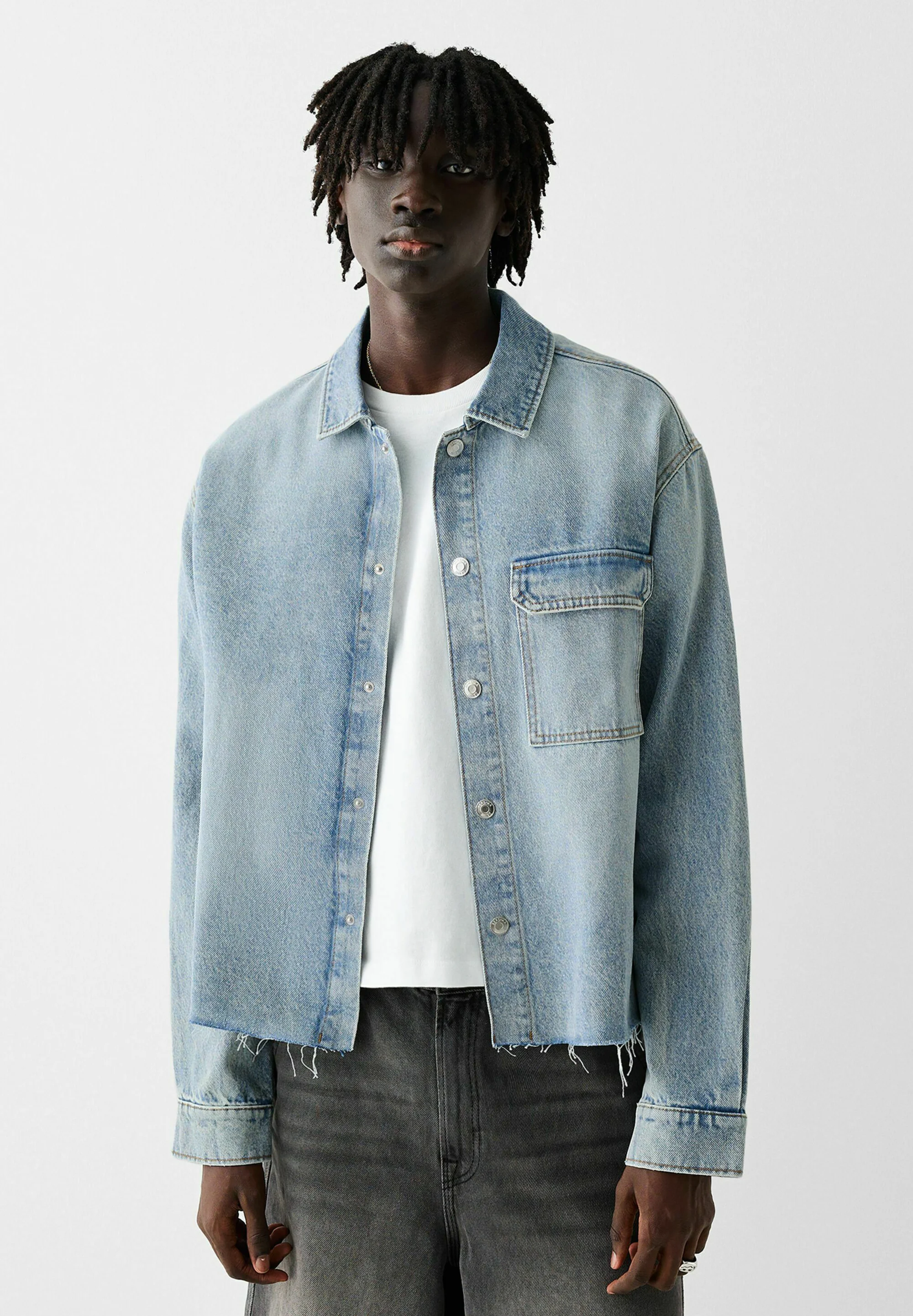 Chaqueta vaquera Bershka