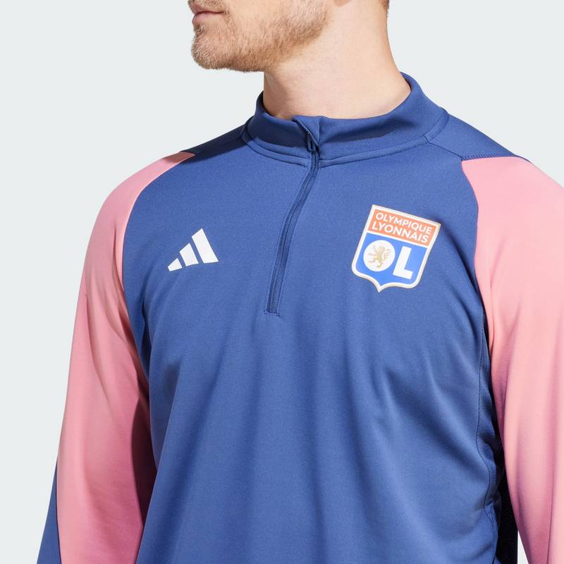 adidas Olympique Lyon Tiro 23 Trainingsoberteil Funktionssweatshirt Herren