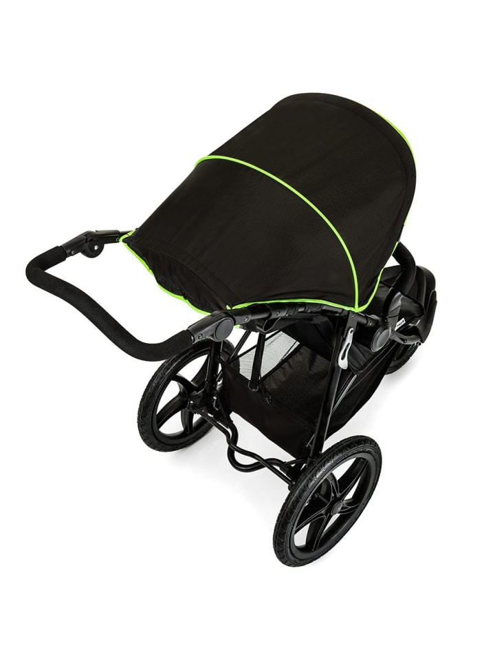 Hauck Sportwagen Runner mit Luftreifen - Black Neon Yellow in schwarz,gruen günstig kaufen onesize
