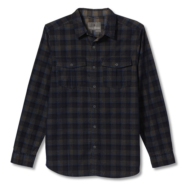 COVERT CORD ORGANIC COTTON L/S Herren - Outdoor Hemd