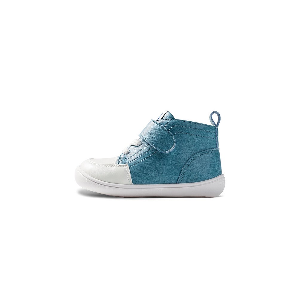 LBL Baby Mono Blue BBC218106-BU blaue-Barfuß-Stiefeletten