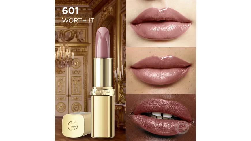 L'ORÉAL PARIS Lippenstift Color Riche Satin Nude 4.3 g Worth It - 601