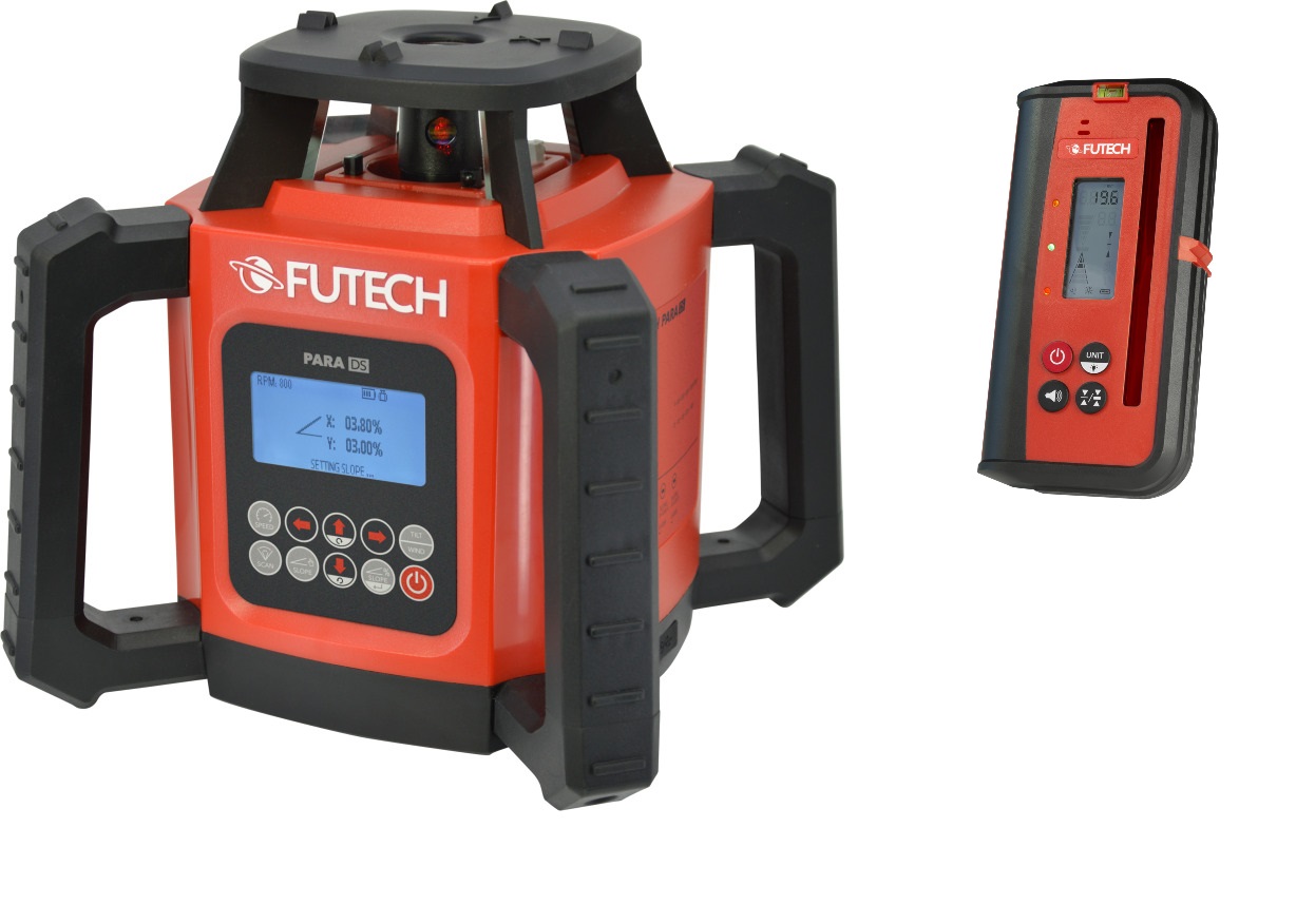 Futech 052.05R.50 Para DS Laser de Rotação Vermelho + Receptor Para MM