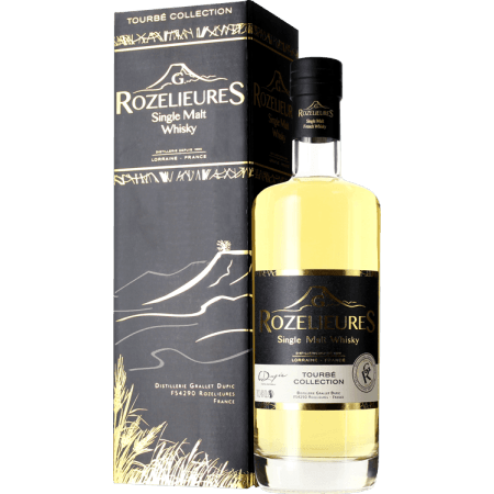 WHISKY FRANCAIS G.ROZELIEURES - TOURBE COLLECTION - EN ÉTUI
