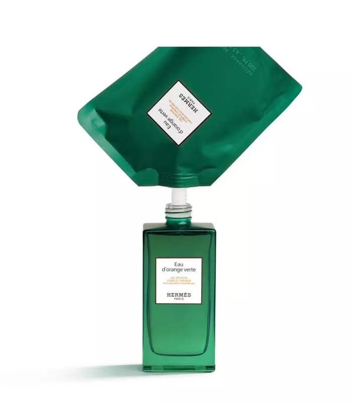 EAU D'ORANGE VERTE Gel douche corps et cheveux Recharge