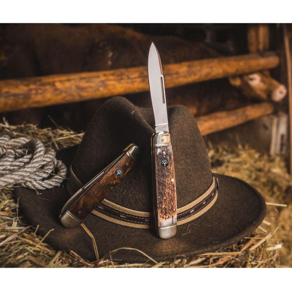CATTLE KNIFE MASERBIRKE - Klappmesser