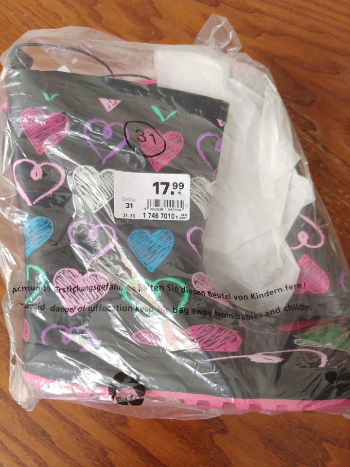 Cortina Gummistiefel schwarz günstig kaufen 31
