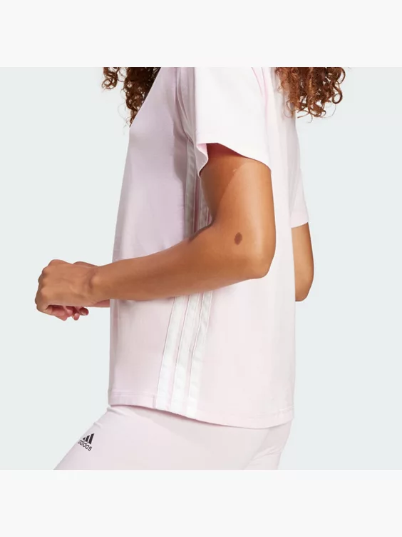 adidas Essentials 3-Streifen Cotton T-Shirt