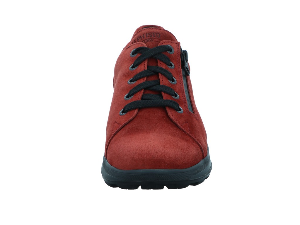 MEPHISTO Freizeit Schnürer rot