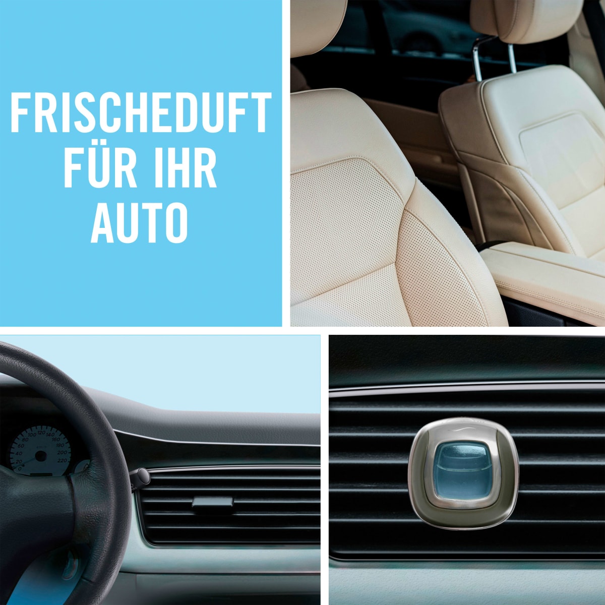Lufterfrischer Car Reine Frische 6er Pack, 12 ml