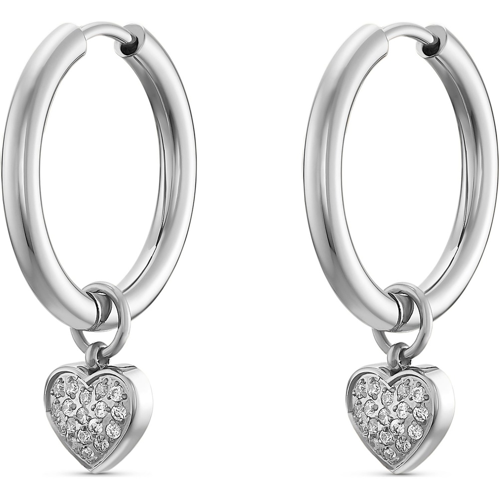 GMK Collection Créoles Acier inoxydable Boucles d'oreilles