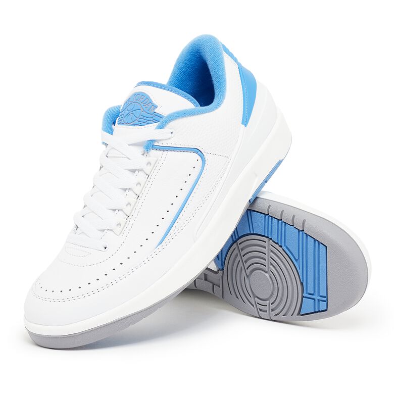 JORDAN Air Jordon 2 Retro Low white/university blue-cement grey