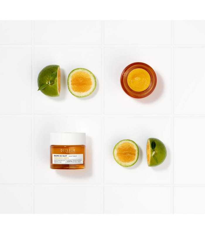 DECLÉOR-MANDARINE VERTE BAUME DE NUIT-Crème de Nuit Anti-rides Éclat