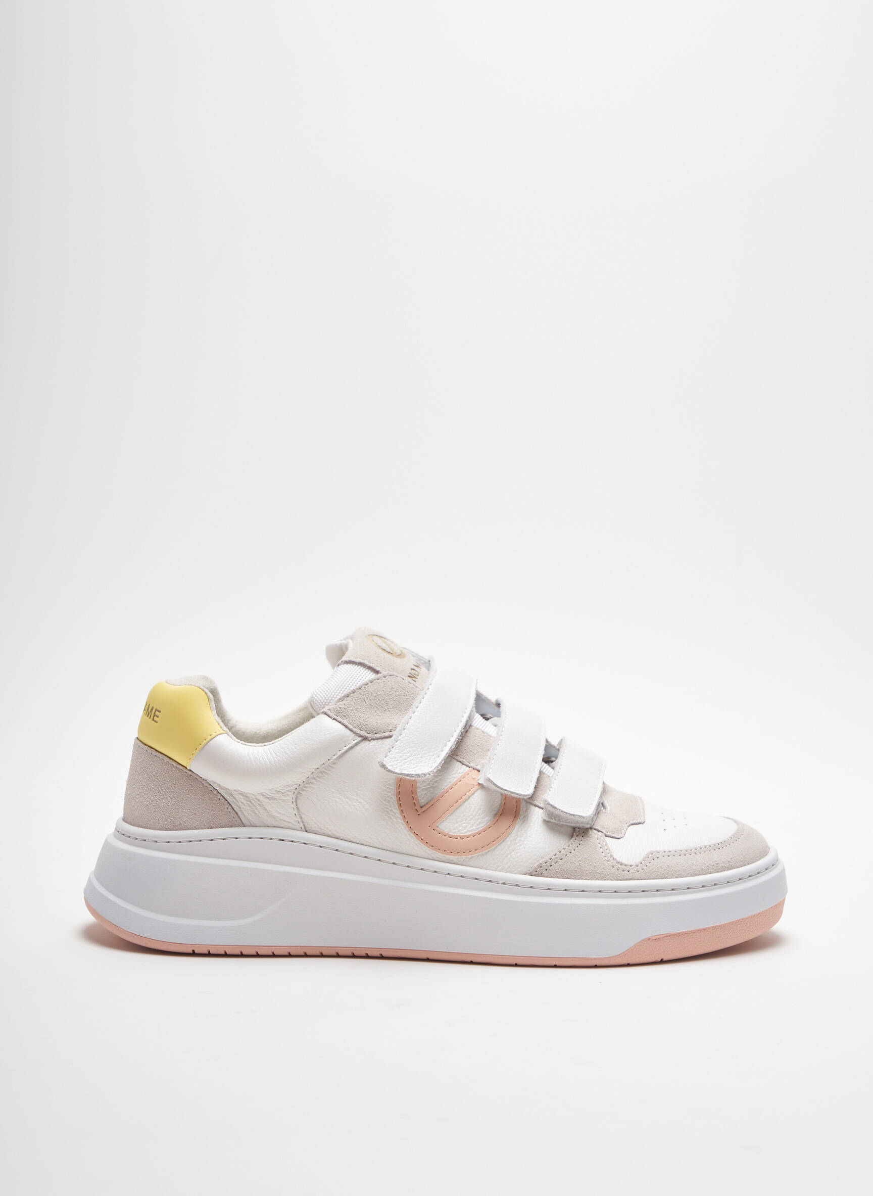 No Name Baskets Femme couleur beige
