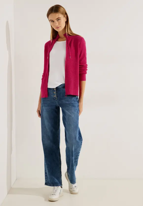 CECIL Cosy Cardigan mit Zipper
