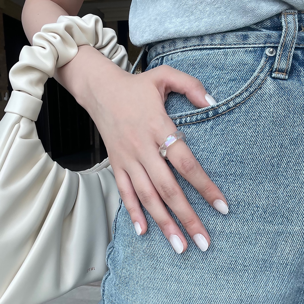 GLAZE GEL NAIL - Cream Mousse