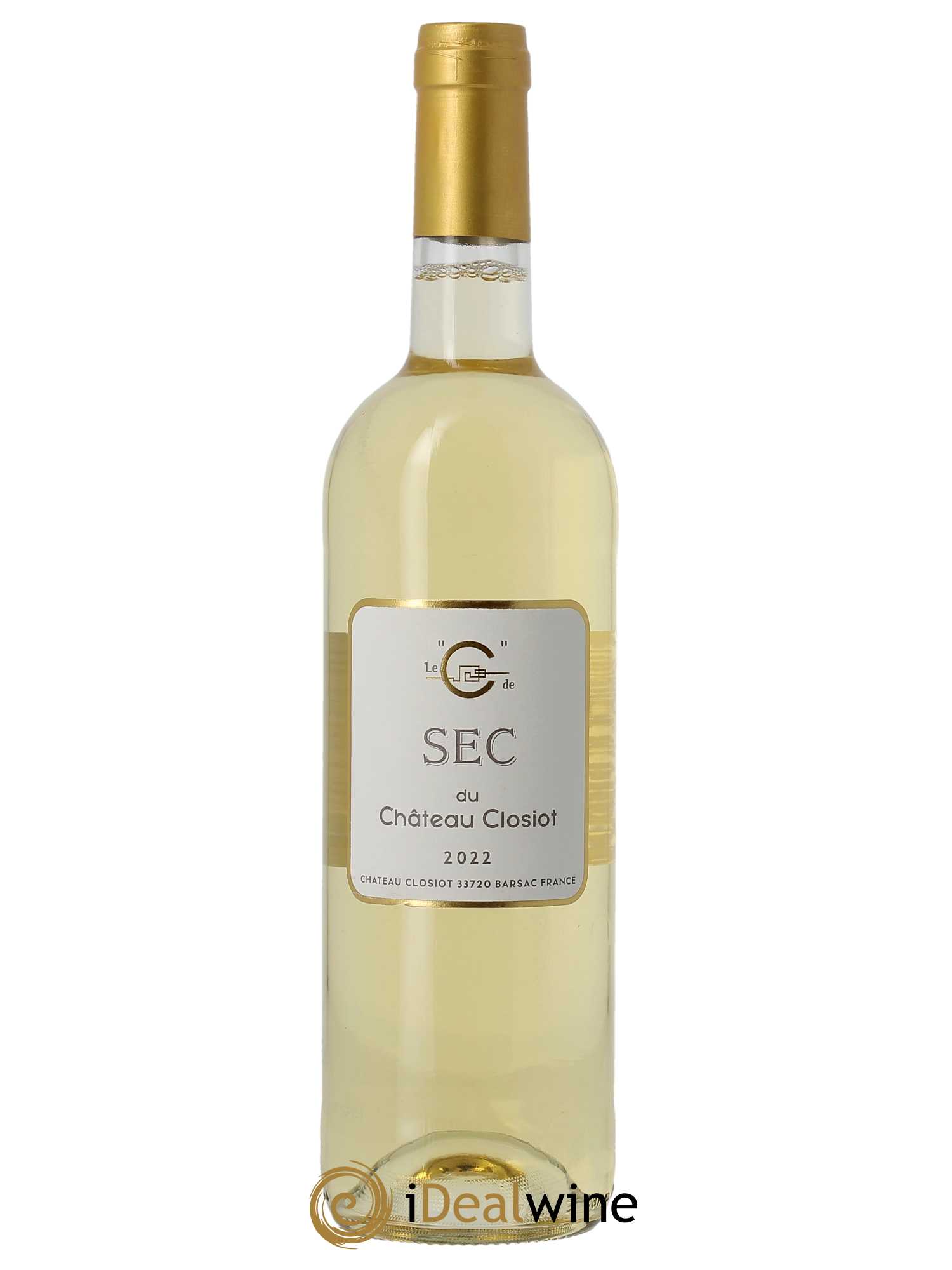 Château Closiot  2022 - Lot de 1 Bouteille